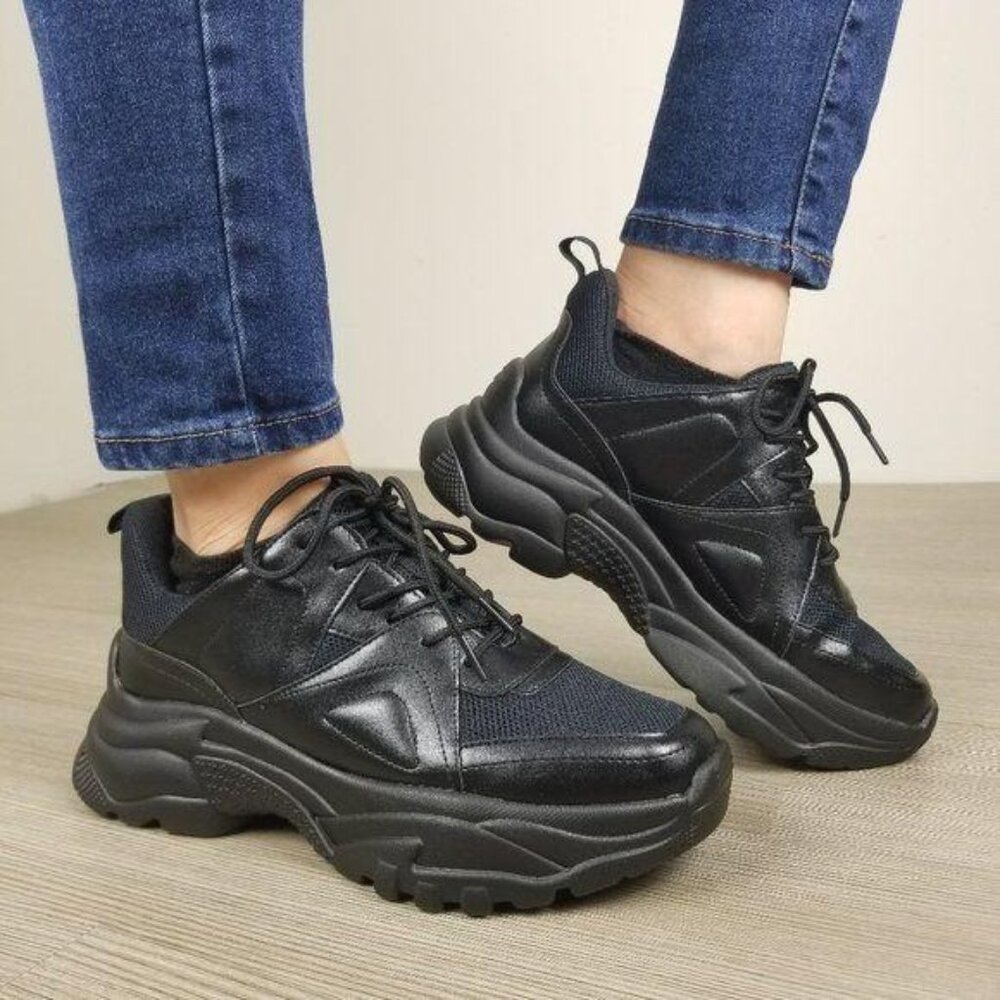 90's Style Grunge Chunky Dad Fashion Sneakers